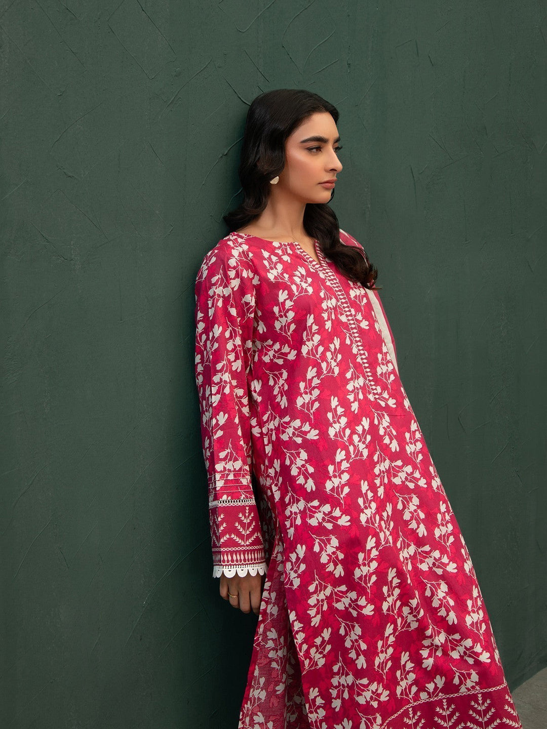 Pret 2Pc Printed Cambric Shirt Dupatta - EWTKP23-68501SD