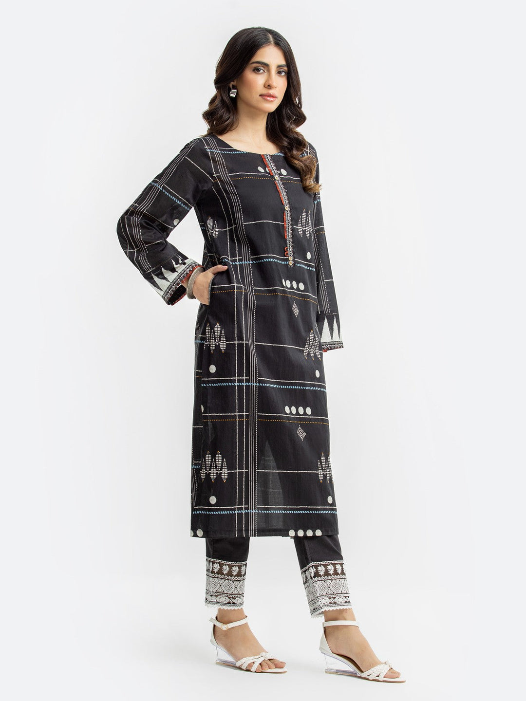 Pret 1Pc Printed Lawn Shirt - EWTKP23-68858S
