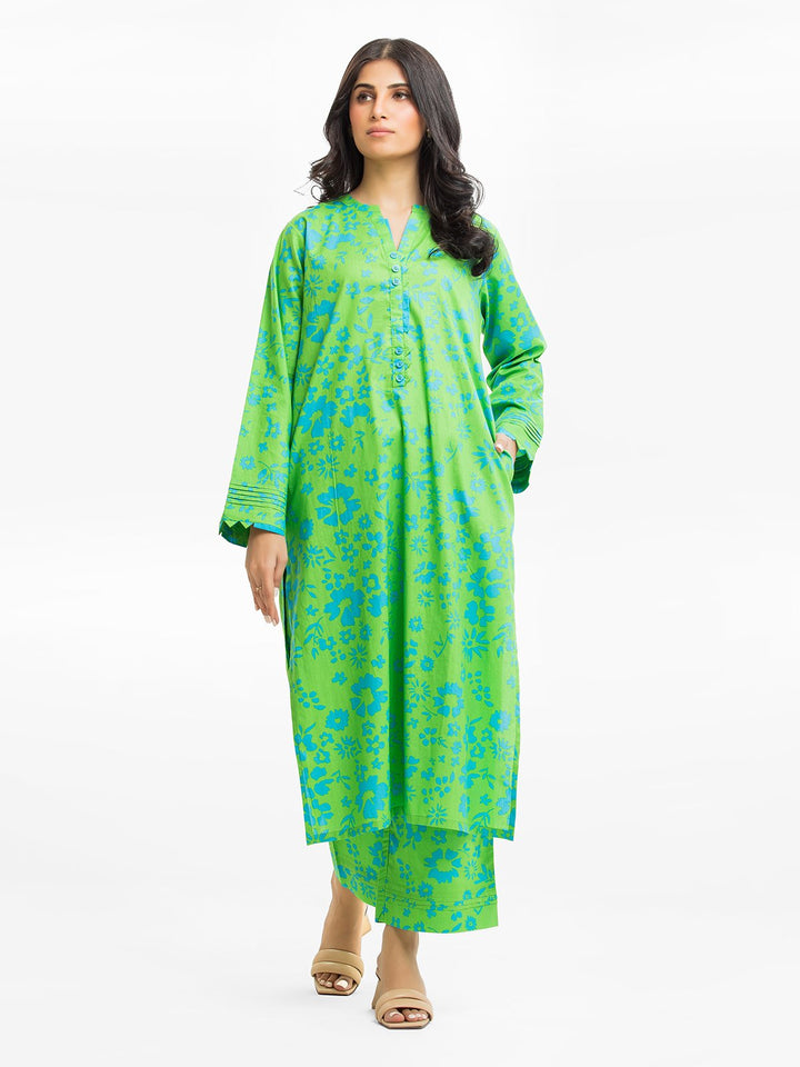 Pret 2Pc Printed Cambric Shirt Trouser - EWTKP23-68909ST