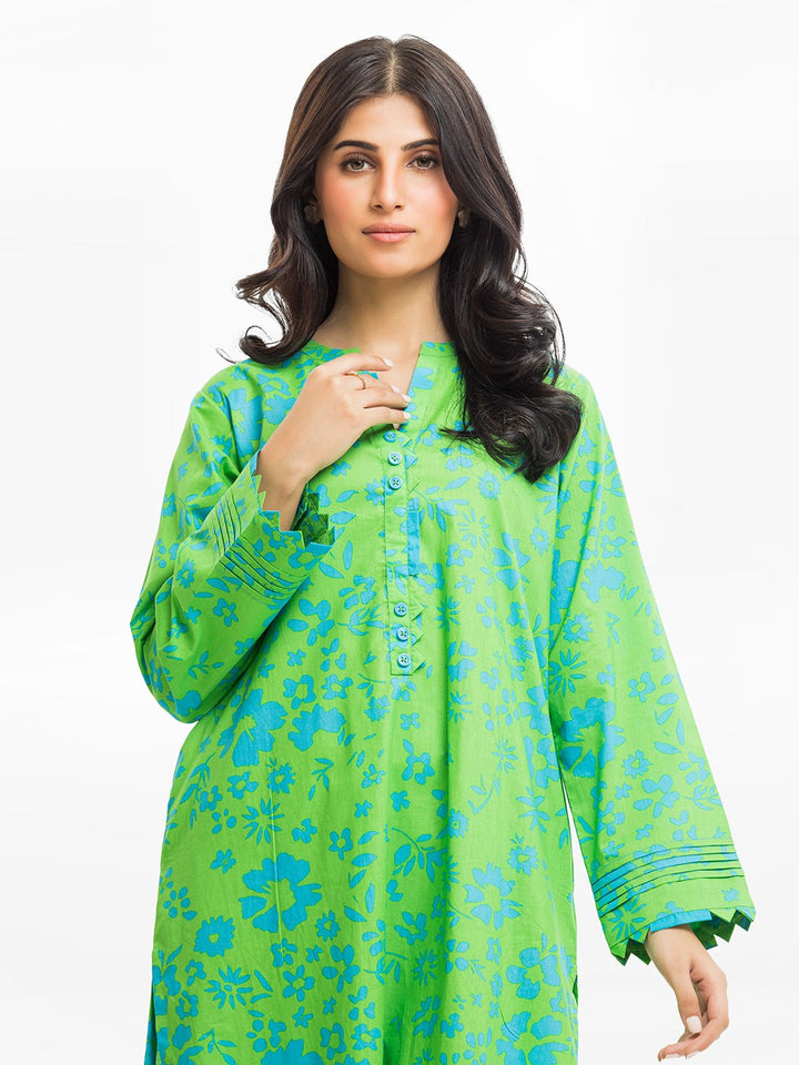 Pret 2Pc Printed Cambric Shirt Trouser - EWTKP23-68909ST