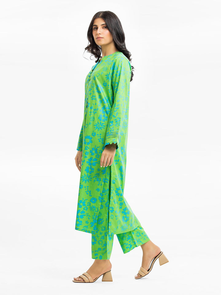 Pret 2Pc Printed Cambric Shirt Trouser - EWTKP23-68909ST