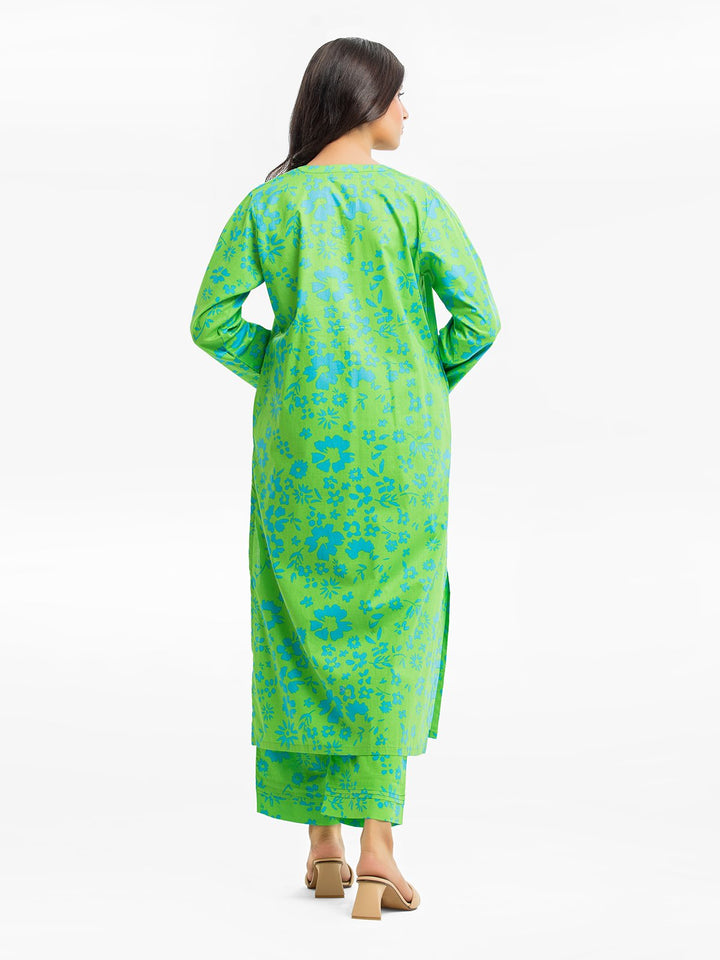 Pret 2Pc Printed Cambric Shirt Trouser - EWTKP23-68909ST