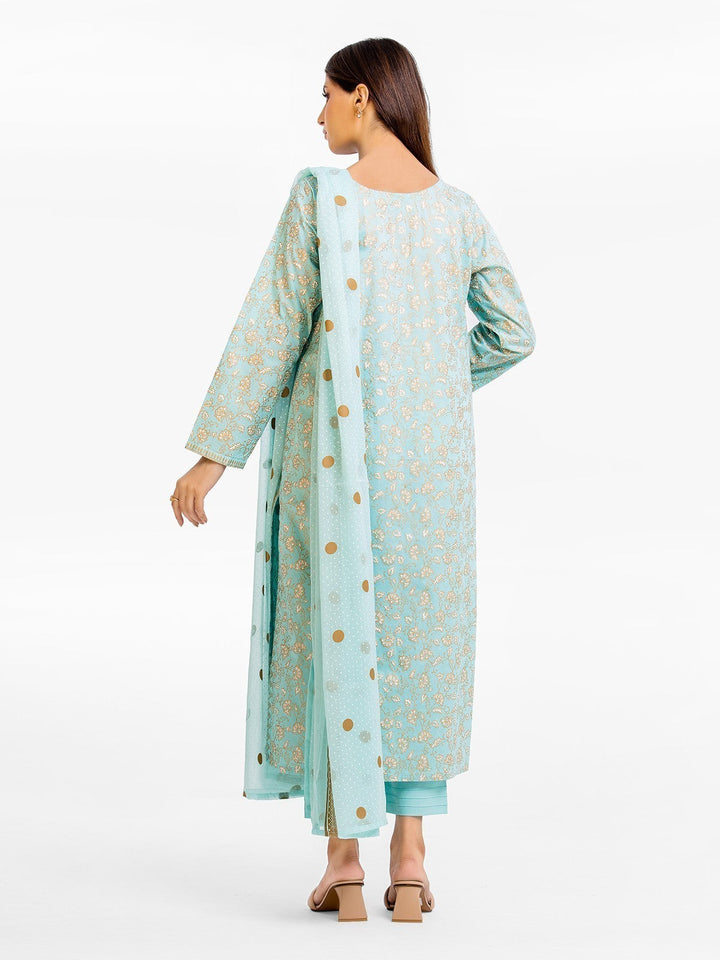 Pret 3Pc Printed Cambric Suit - EWTKP23-69061-3P