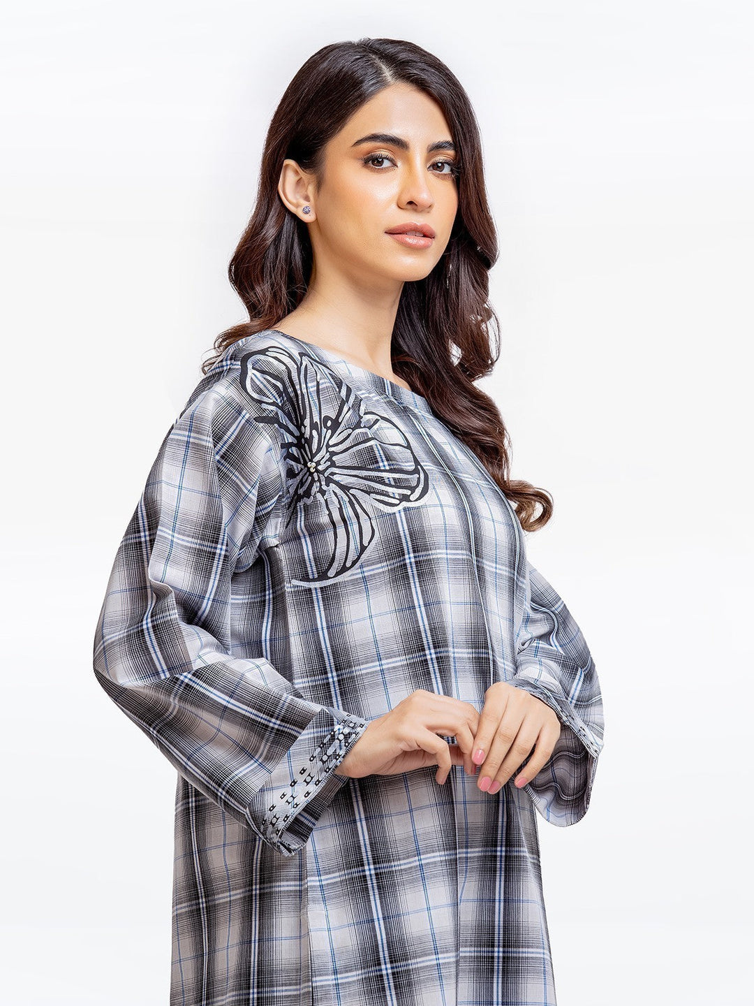 Pret 1Pc Printed Cotton Shirt - EWTKP23-69188S