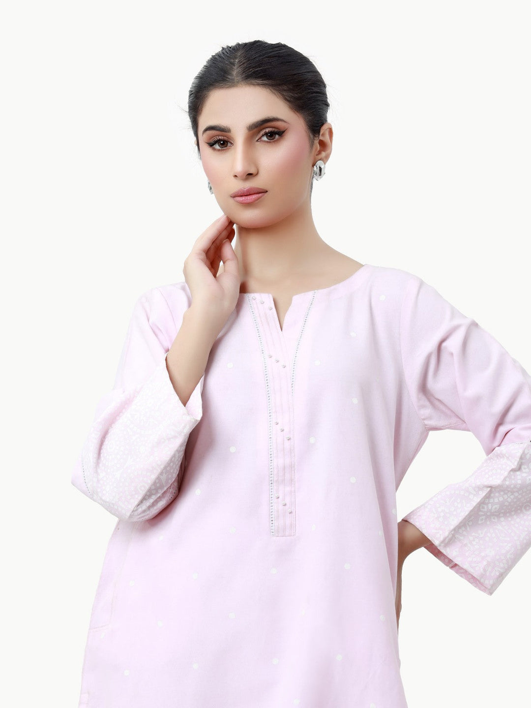 Pret 1Pc Printed Cotton Shirt - EWTKP23-69234