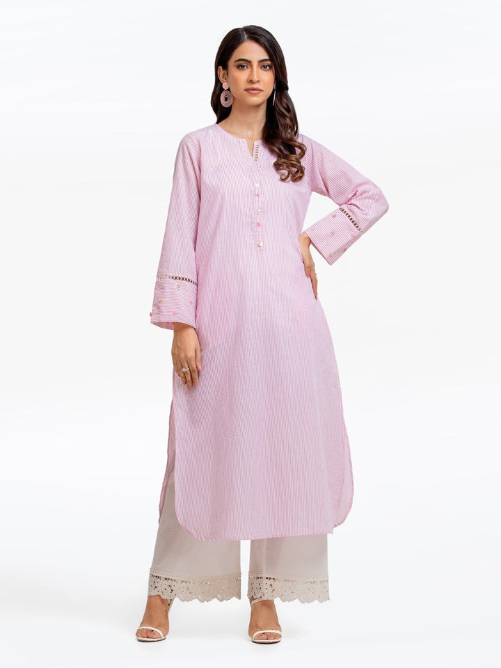 Pret 1Pc Printed Cotton Shirt - EWTKP23-69508S
