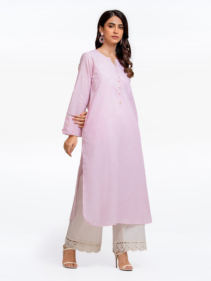 Pret 1Pc Printed Cotton Shirt - EWTKP23-69508S