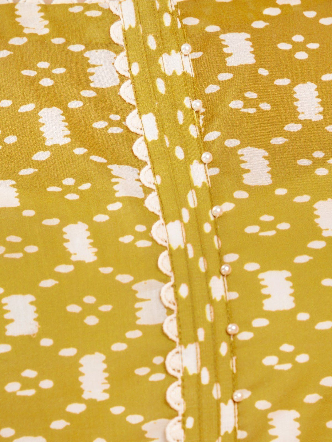 EWU23A3-26407ST Unstitched Mustard Printed Khaddar 2 Piece