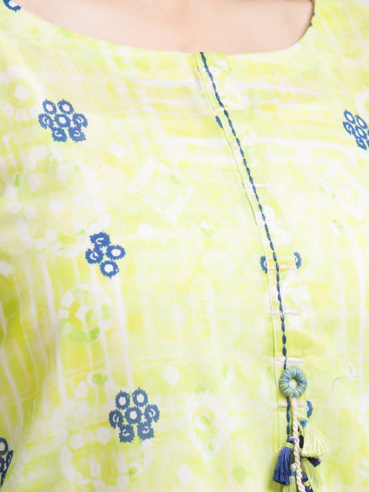 EWU23A1-28000S Unstitched Parrot Green Printed Lawn 1 Piece