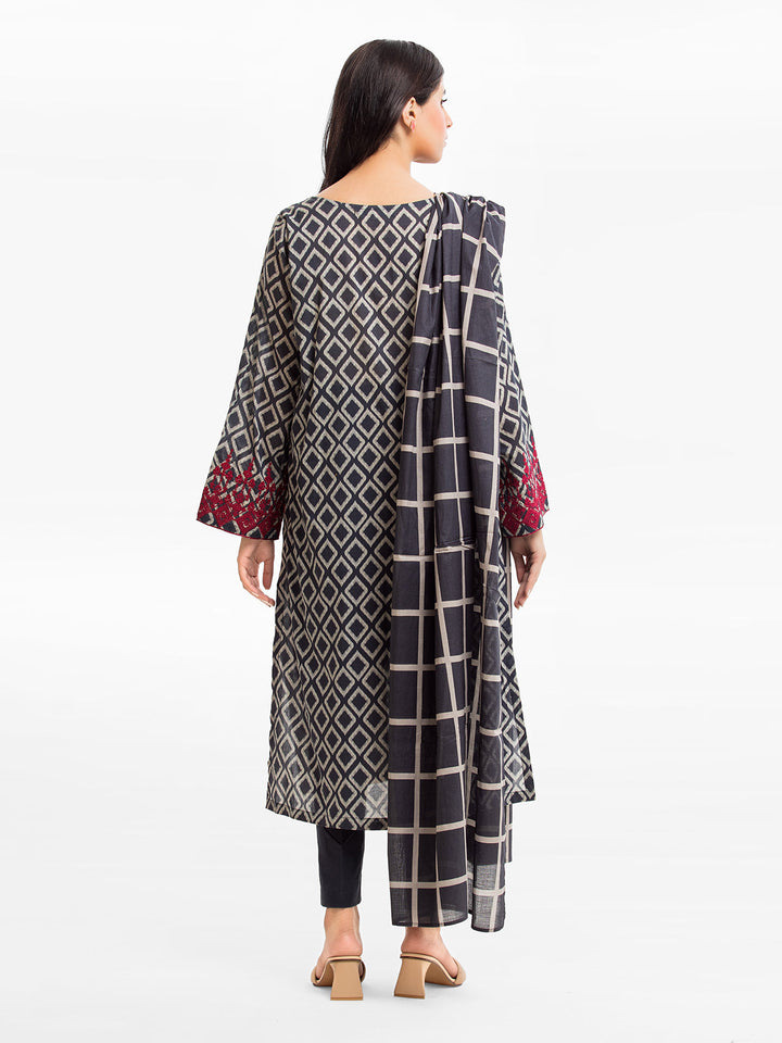 Pret 3Pc Embroidered Cambric Suit - EWTKE23-68539-3P