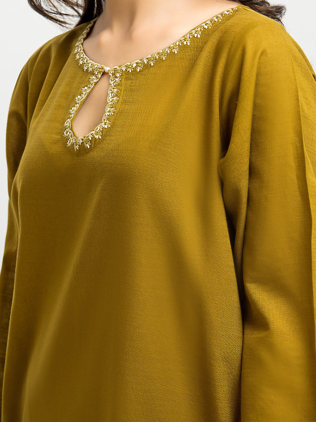 Pret 3Pc Embroidered Khaddar Suit - EWTKE23-68797-3P