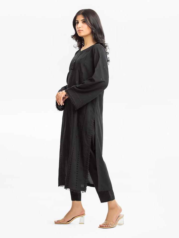 Pret 2Pc Embroidered Viscose Shirt Trouser - EWTKE23-69611ST