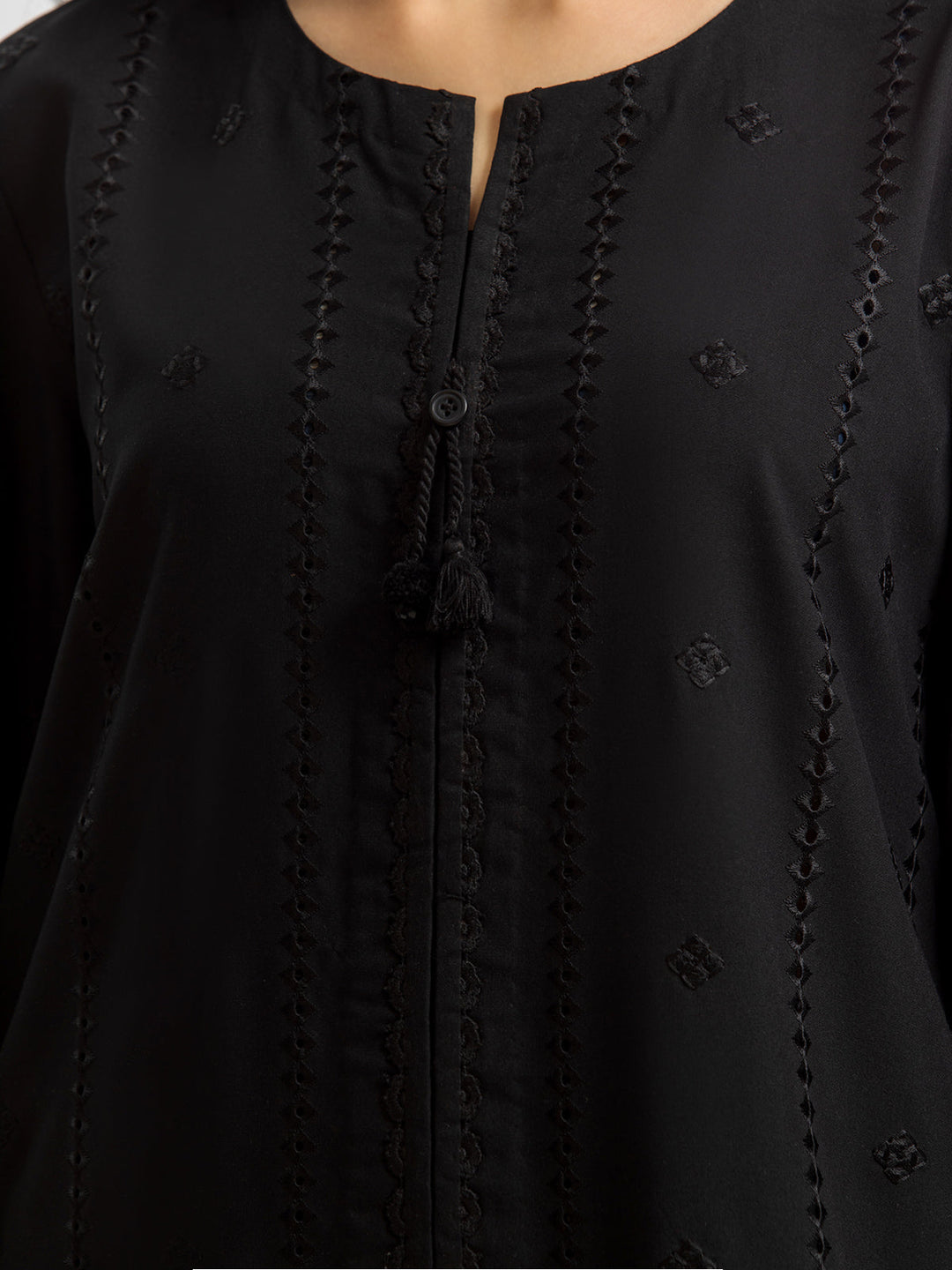 Pret 2Pc Embroidered Viscose Shirt Trouser - EWTKE23-69611ST