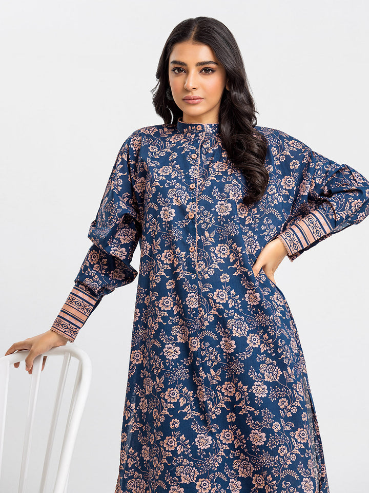 Pret 2Pc Printed Cambric Shirt Trouser - EWTKP23-69627ST