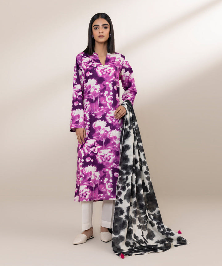 Printed Lawn Dupatta