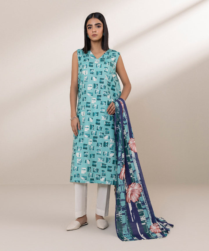 Printed Lawn Dupatta