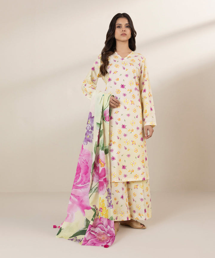 Printed Voile Dupatta