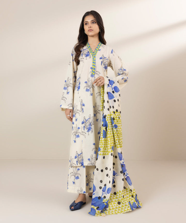 Printed Voile Dupatta