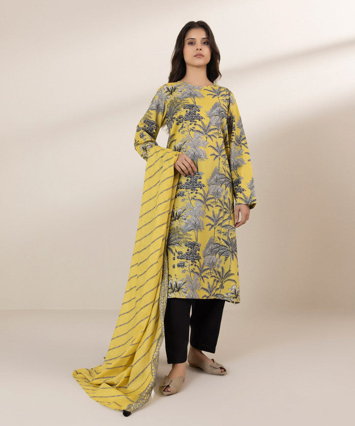 Printed Lawn Dupatta