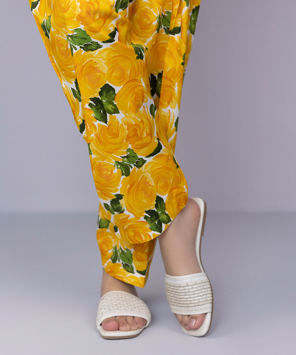 Printed Tapered Shalwar