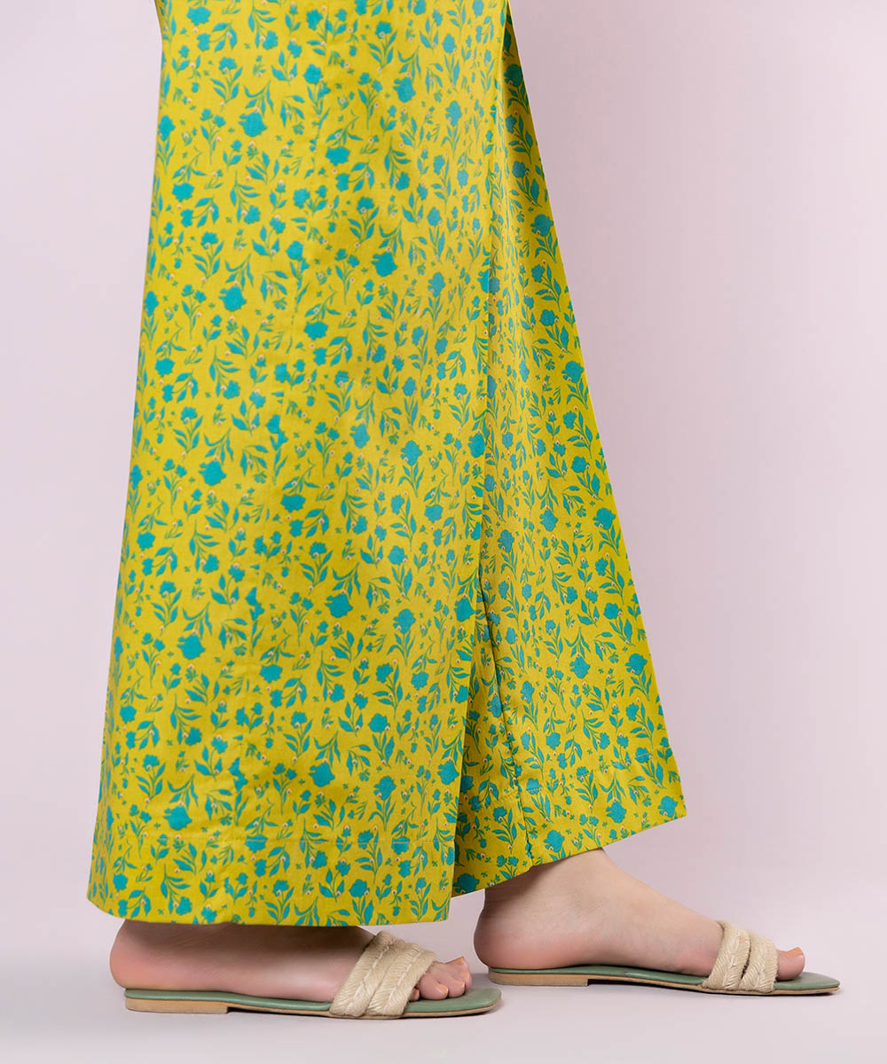 Printed Cotton Viscose Culottes