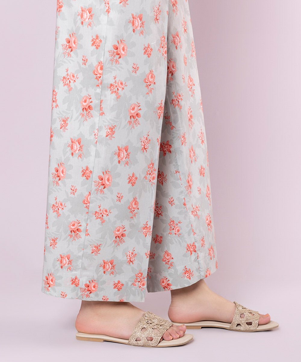 Printed Cotton Viscose Culottes