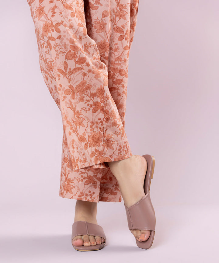 Printed Cotton Viscose Culottes