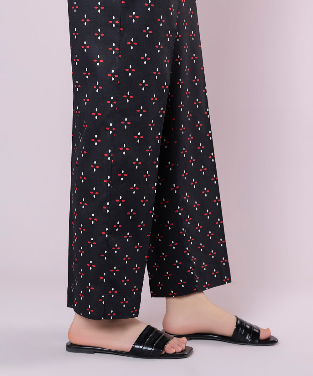 Printed Cotton Viscose Pants