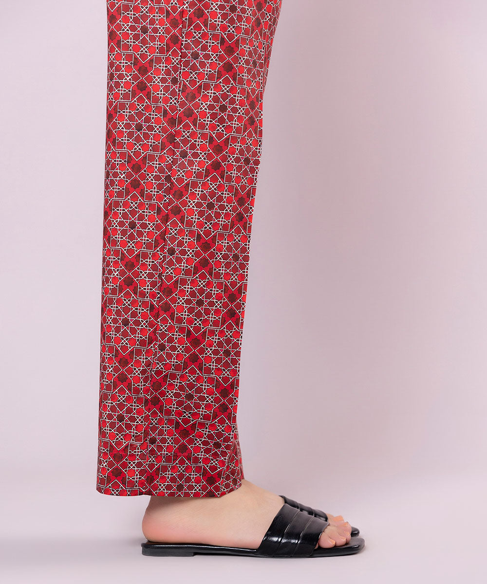 Printed Cotton Viscose Pants