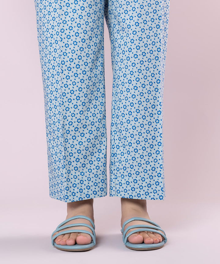 Printed Cotton Viscose Pants