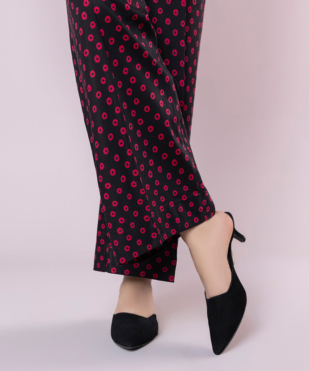 Printed Cotton Viscose Culottes