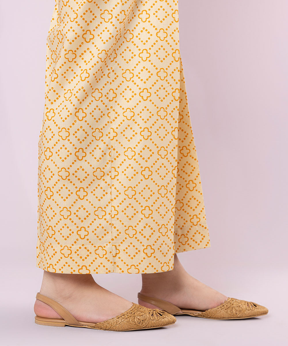 Printed Cotton Viscose Culottes