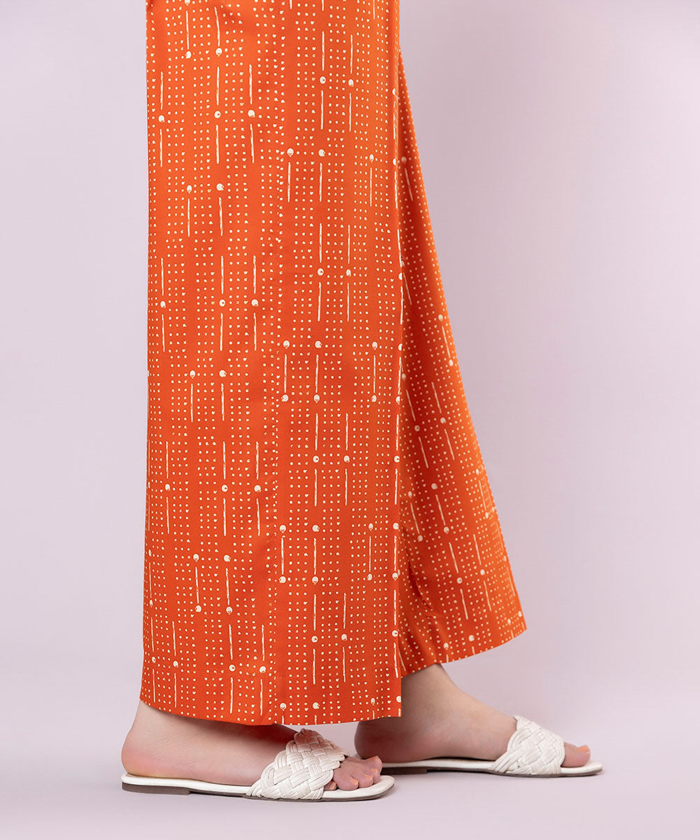 Printed Cotton Viscose Culottes