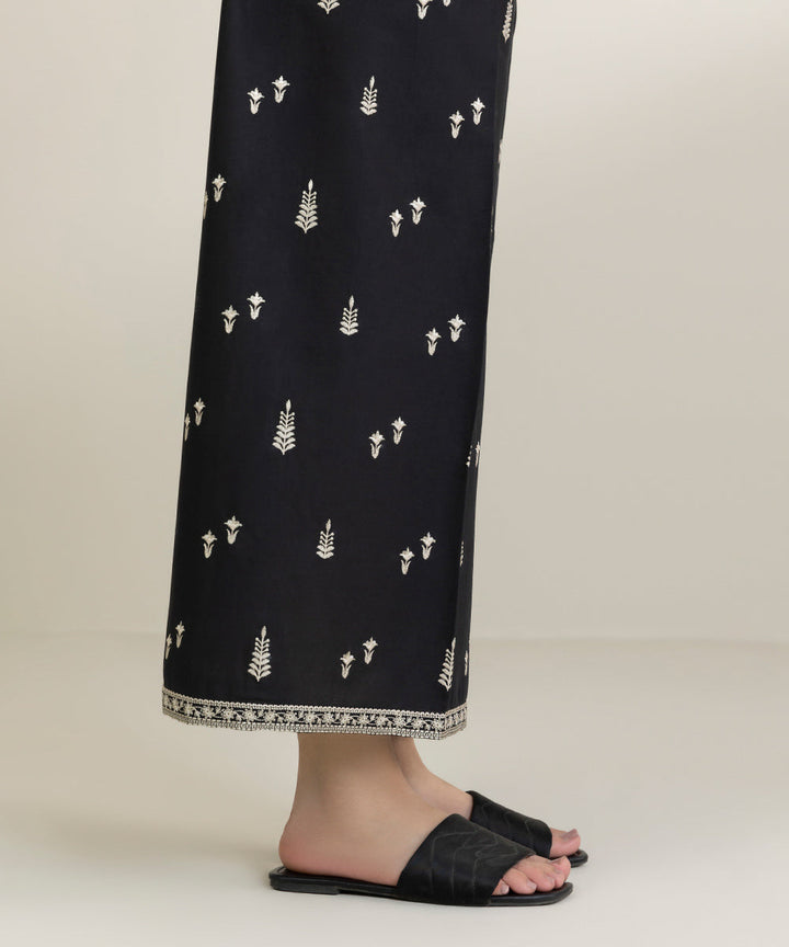 Embroidered Cambric Culottes