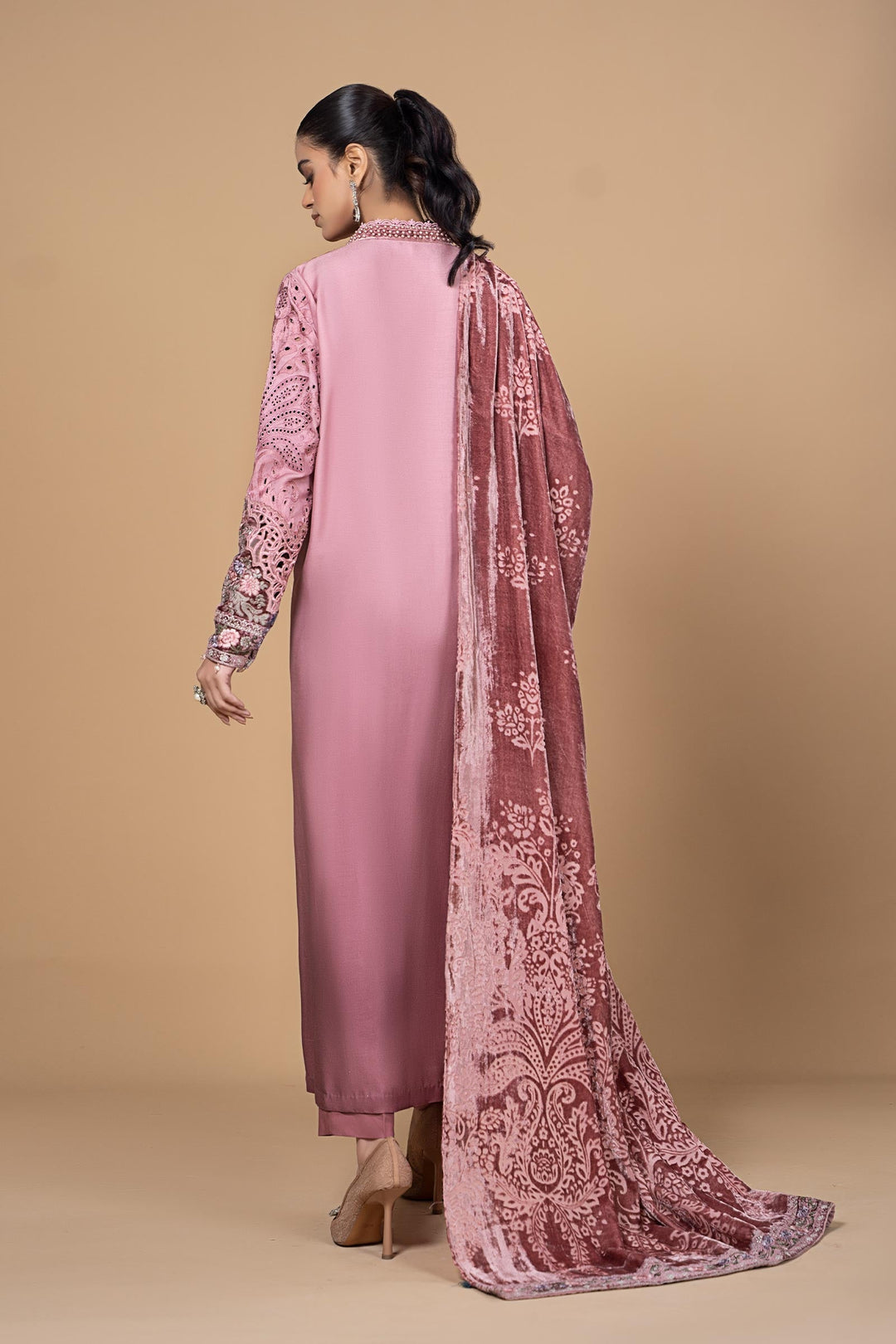 Suit Ash Pink DLS-1106