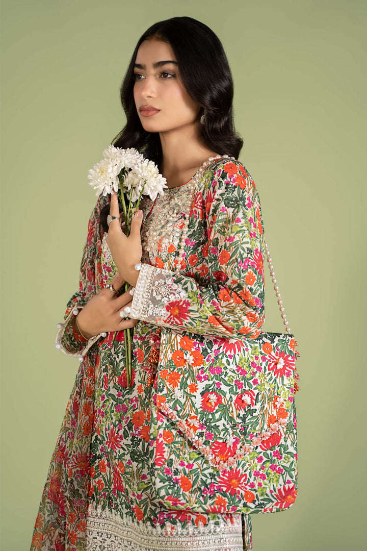 3 PIECE EMBROIDERED LAWN SUIT | DW-EF24-114