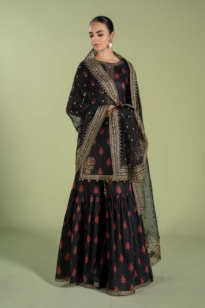 3 PIECE EMBROIDERED LAWN SUIT | DW-EF24-77