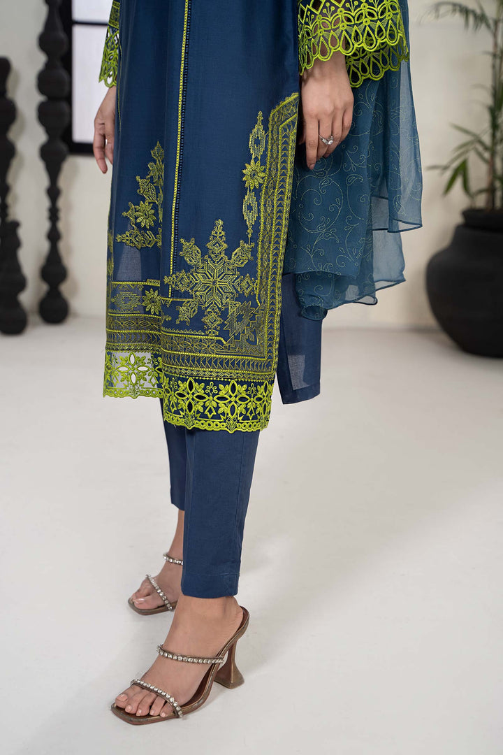 3 PIECE EMBROIDERED LAWN SUIT | DW-EF24-103