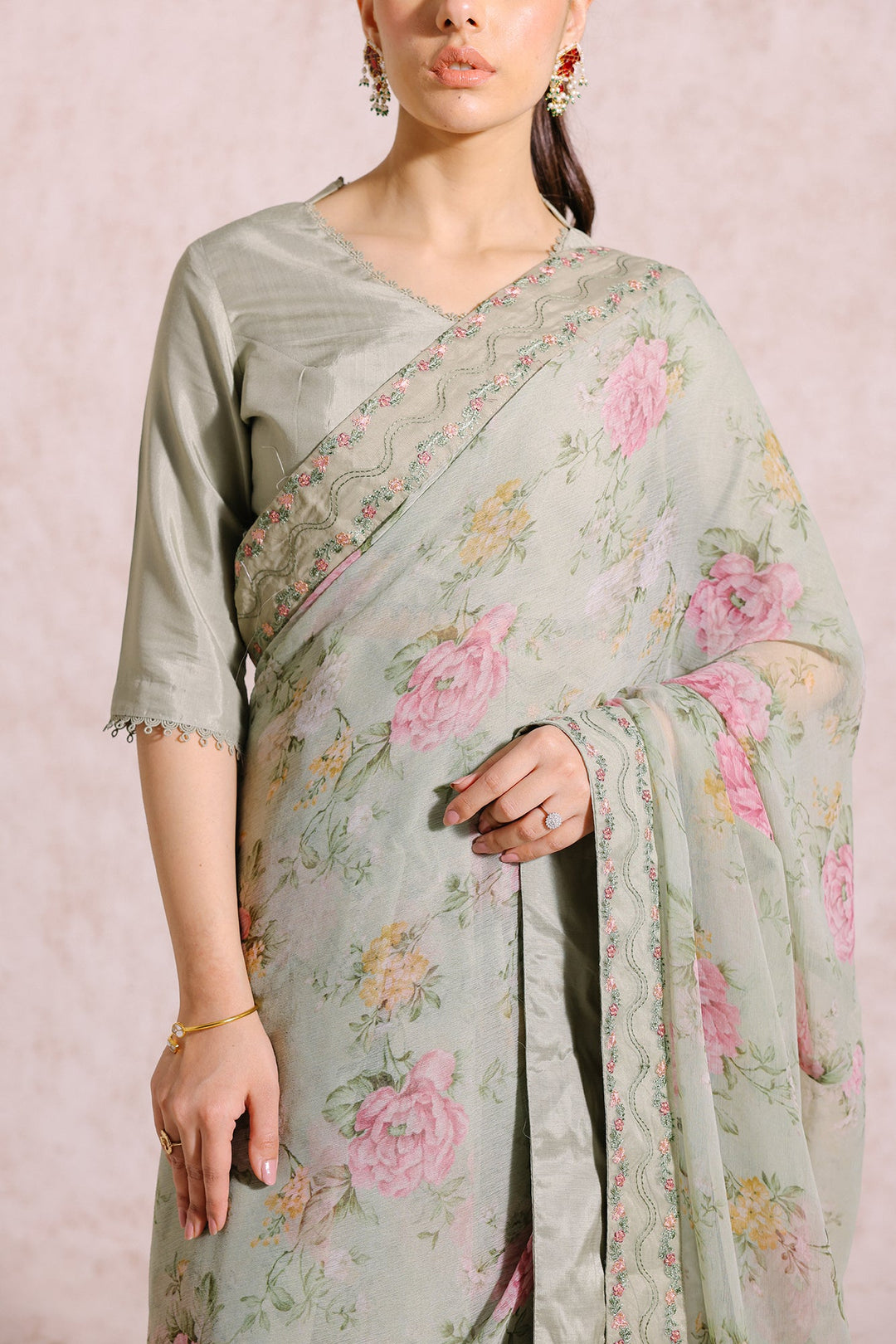 EMBROIDERED SAREE (E0536/105/127)