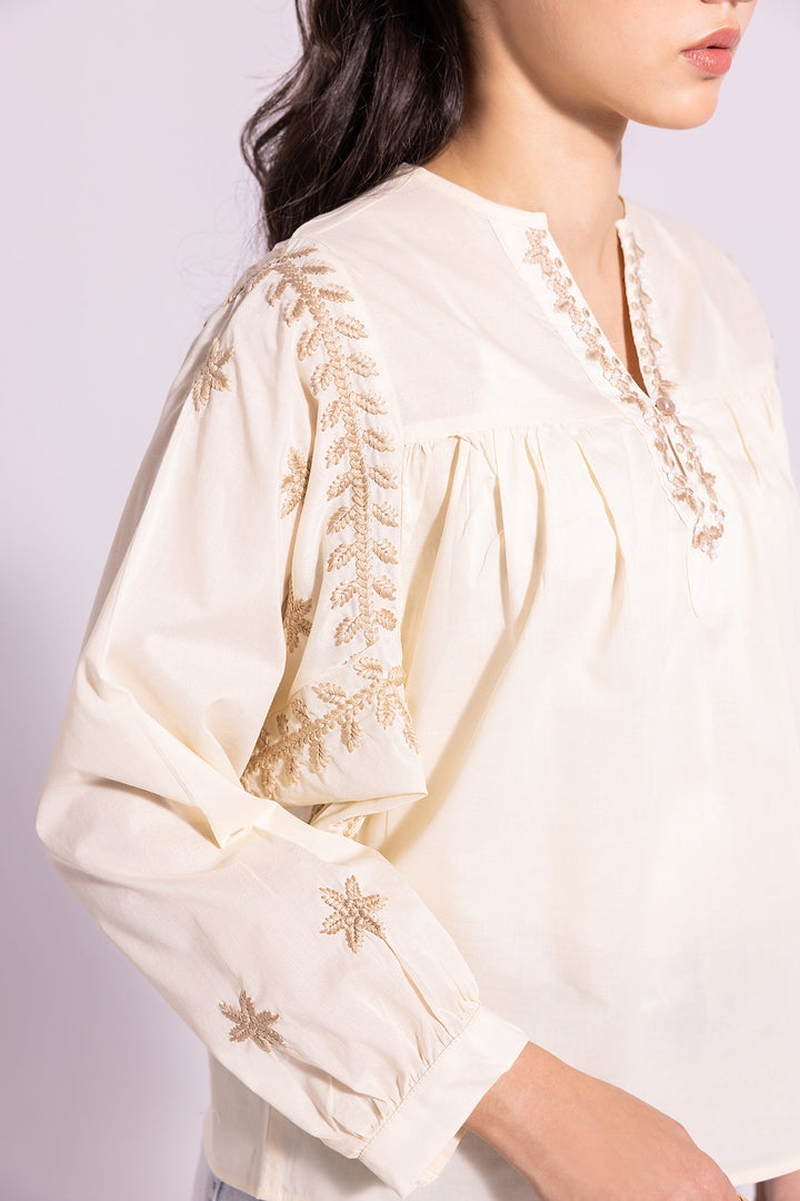 EMBROIDERED SHIRT (E1703/108/005)