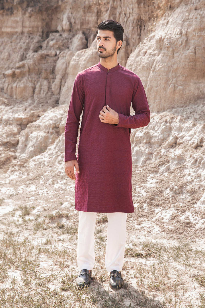 Kurta Deep Plum GTS-W23-07