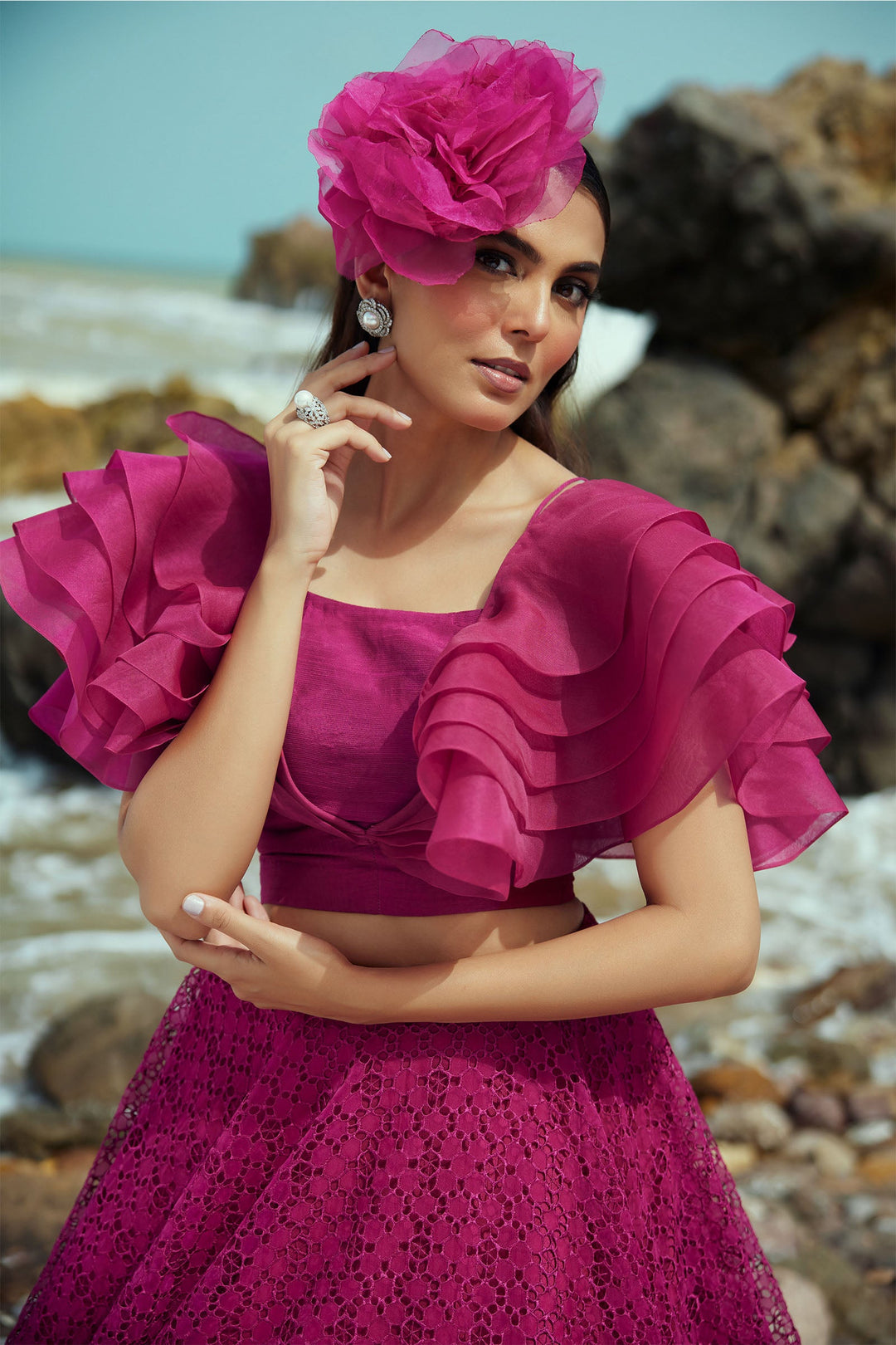 M.Luxe Fabrics Pink LF-517