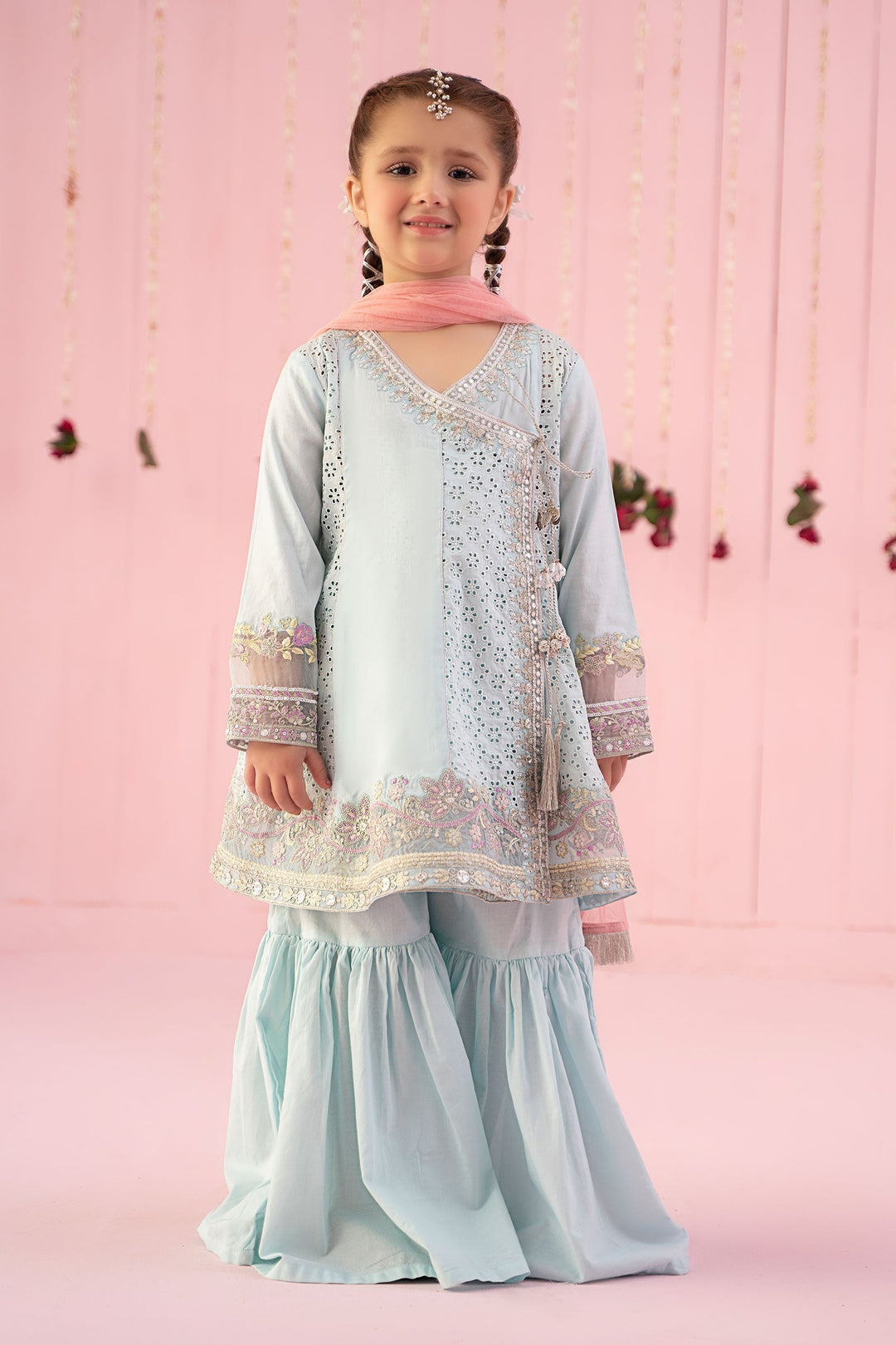 3 PIECE EMBROIDERED LAWN SUIT | MKD-EF24-07