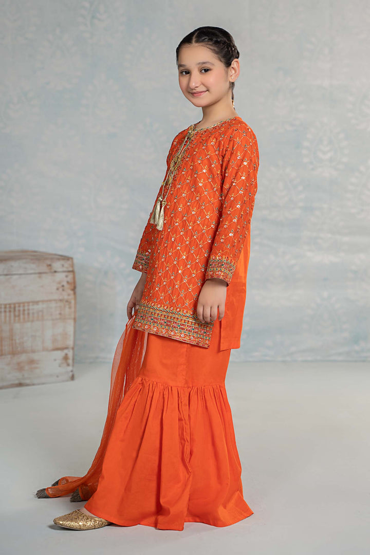 3 PIECE EMBROIDERED LAWN SUIT | MKD-EF24-09