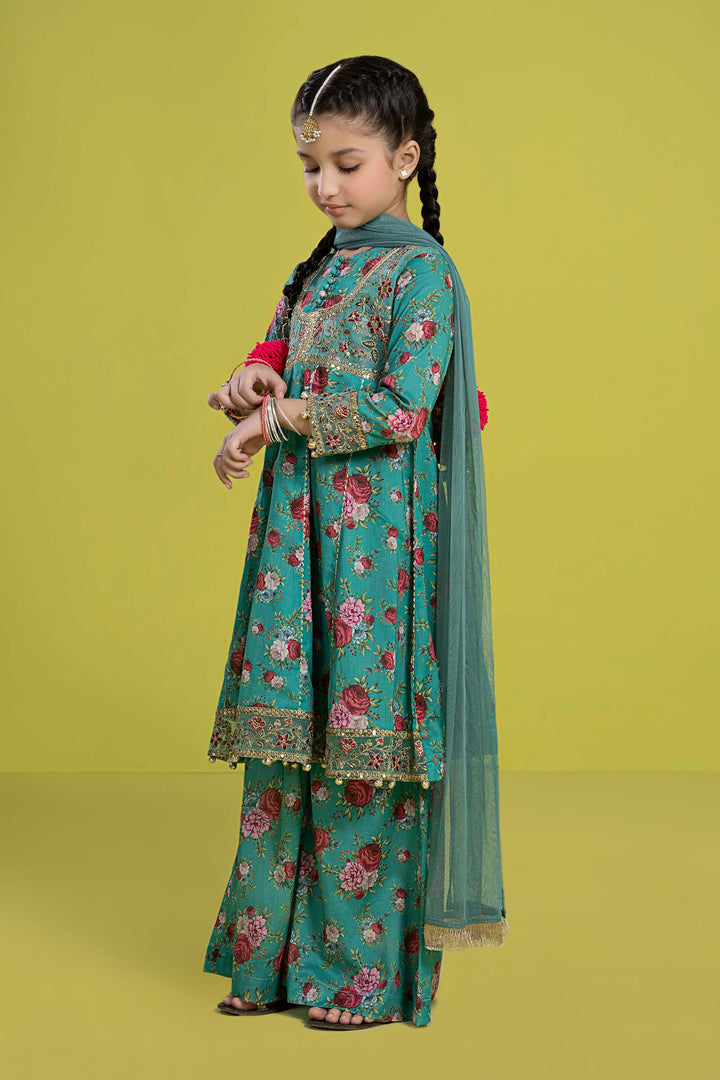 3 PIECE EMBROIDERED LAWN SUIT | MKD-EF24-32