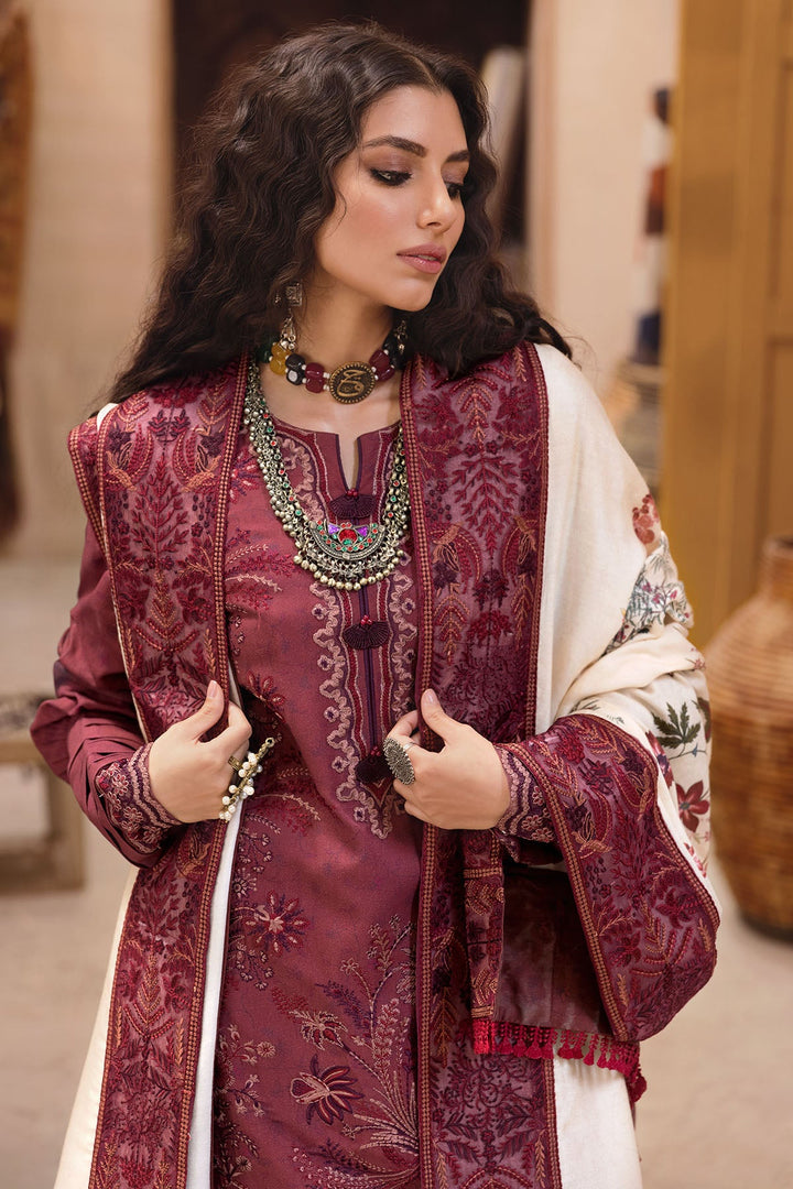 3733-FERAY EMBROIDERED LAWN UNSTITCHED