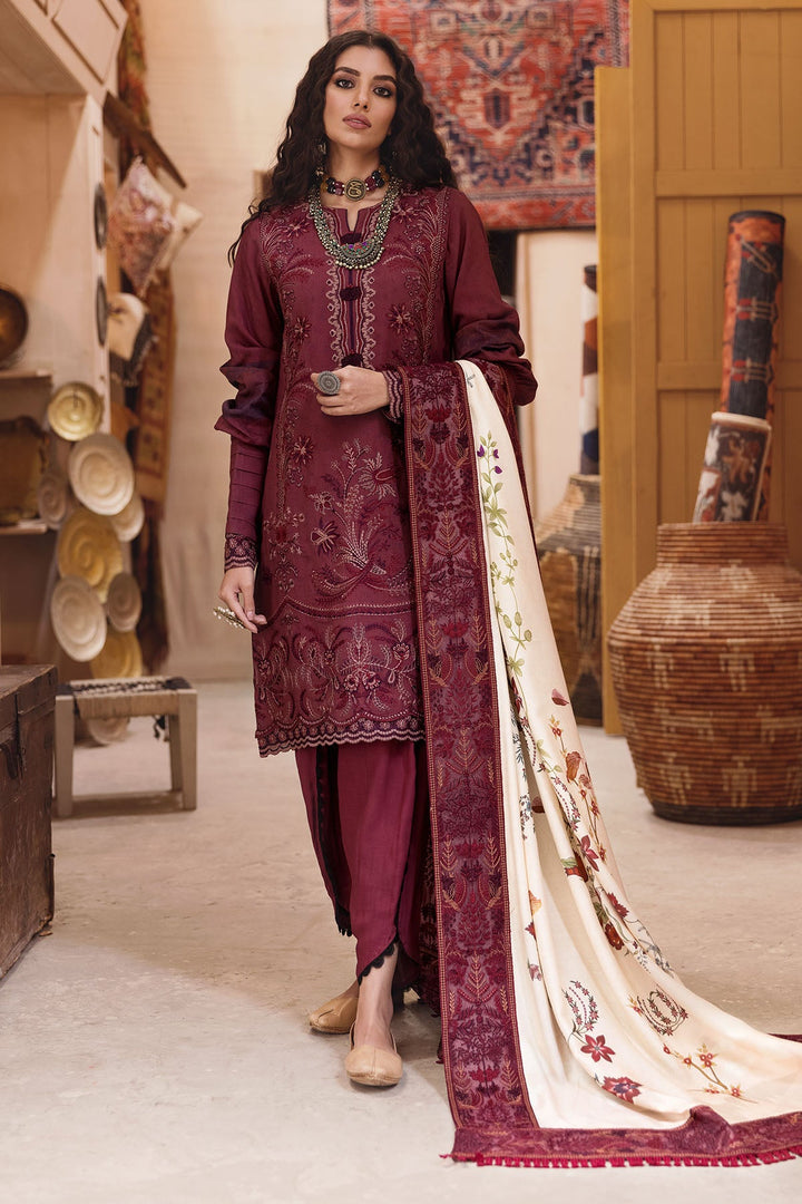 3733-FERAY EMBROIDERED LAWN UNSTITCHED