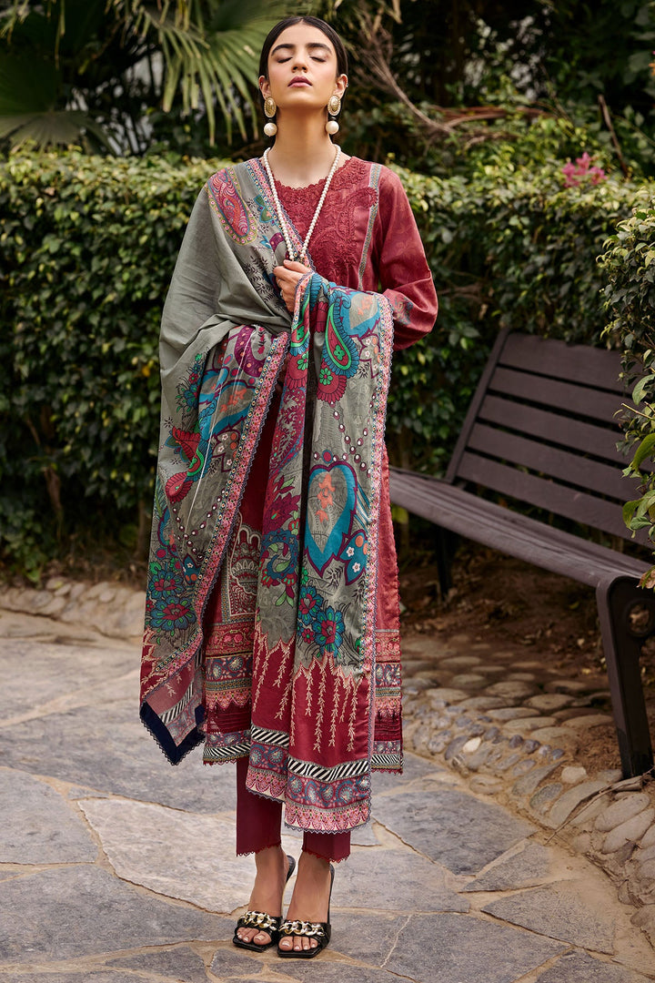 3529-BLOOM DIGITAL PRINTED LAWN UNSTITCHED