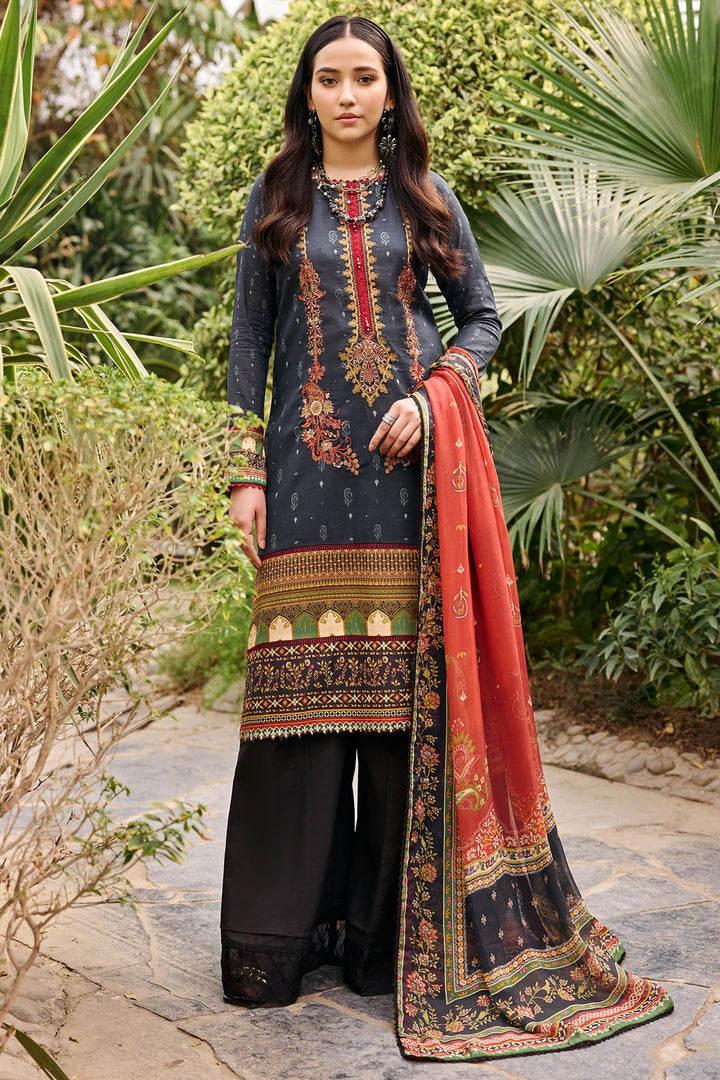 3539-KAJAL DIGITAL PRINTED LAWN UNSTITCHED