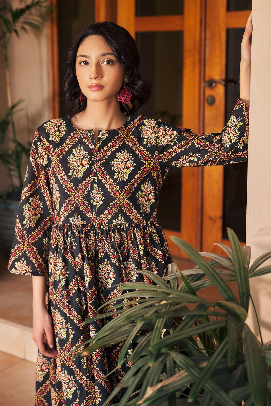 3639-PRINT-A DIGITAL PRINTED LAWN STITCHED